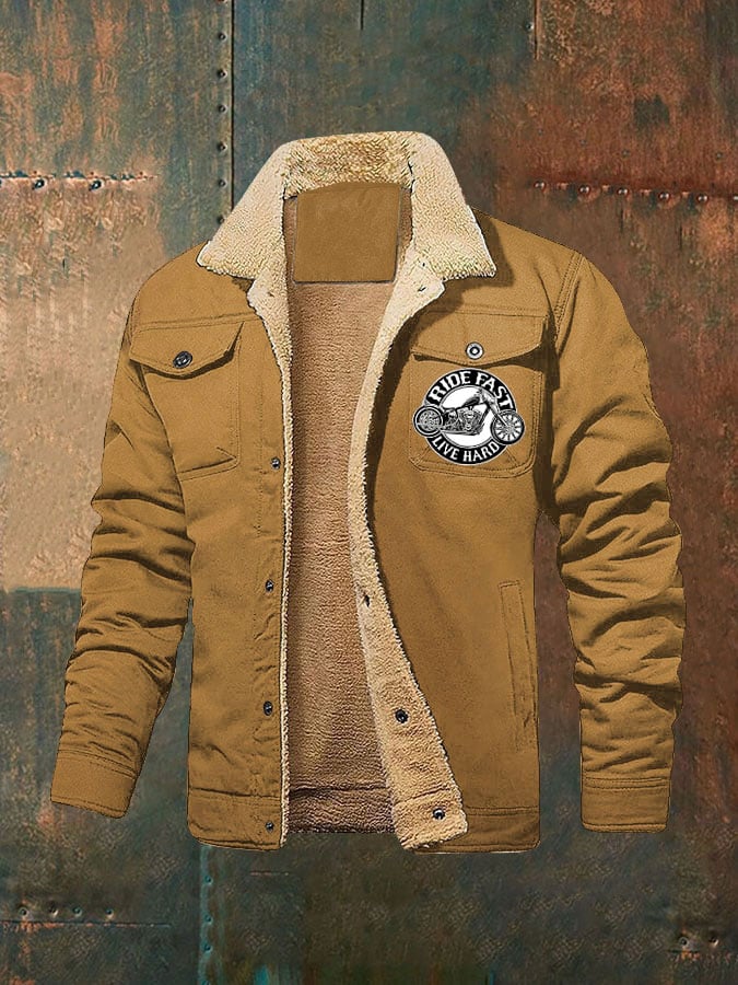 Chaqueta Biker cárdigan para hombre