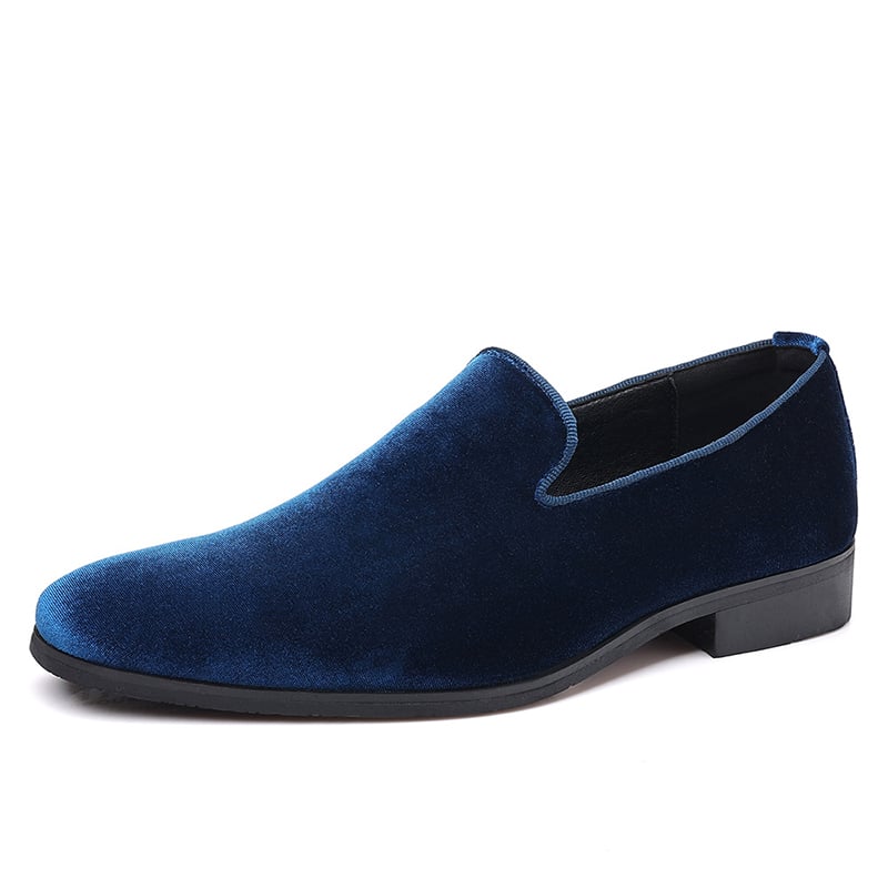 Mocasines de color sólido casual Simple de moda para hombre