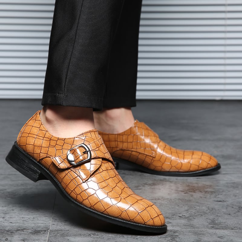 Zapatos ejecutivo formal Buckle para hombre