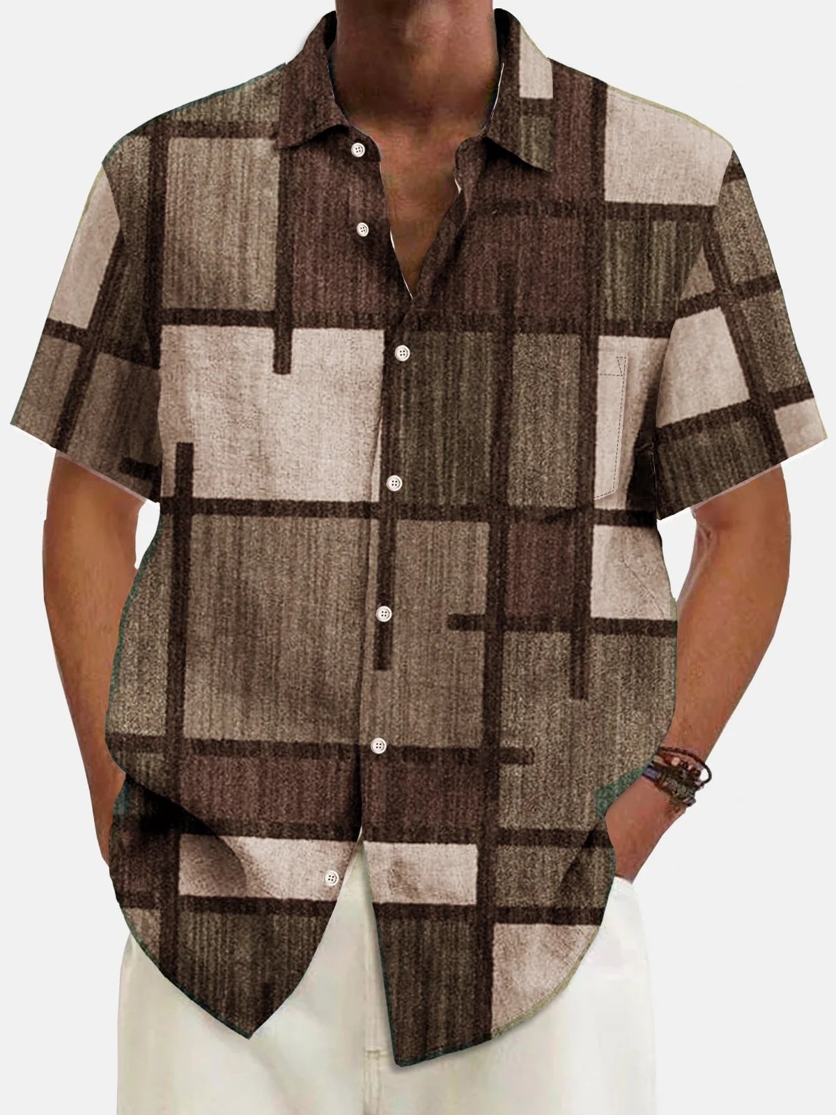 Resort Style Princamiseta para hombre
