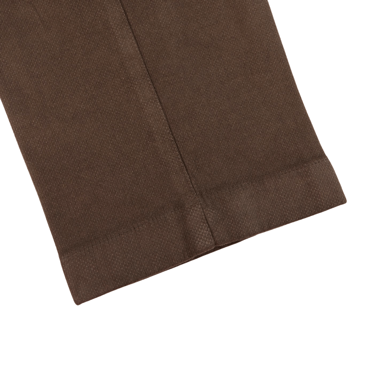 Washed Brown de algodón elástico Cargo Trousers