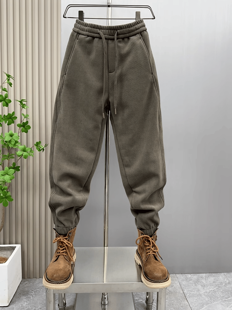 Pantalón polar casual para hombre