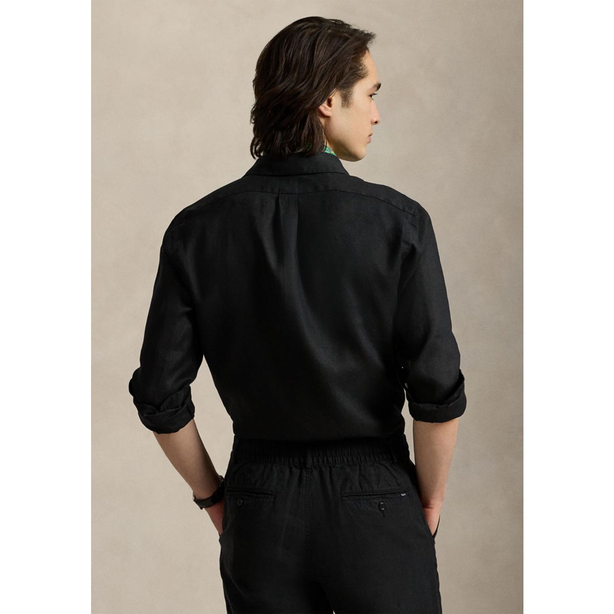 Men's Classic Fit Linen Shirt - 4
