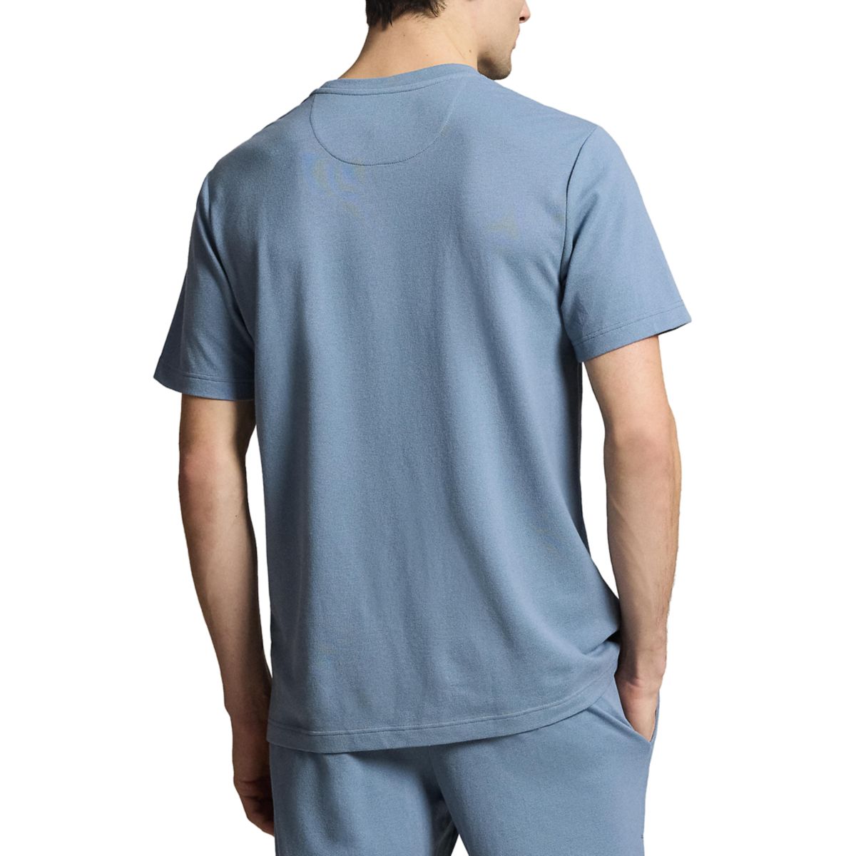 Short Sleeve Pocket Crew Neck T-Shirt - 2