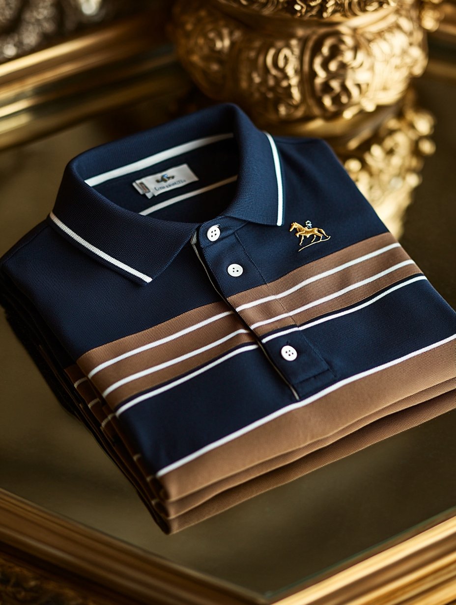 Camisa polo ejecutivo Button de manga corta para hombre