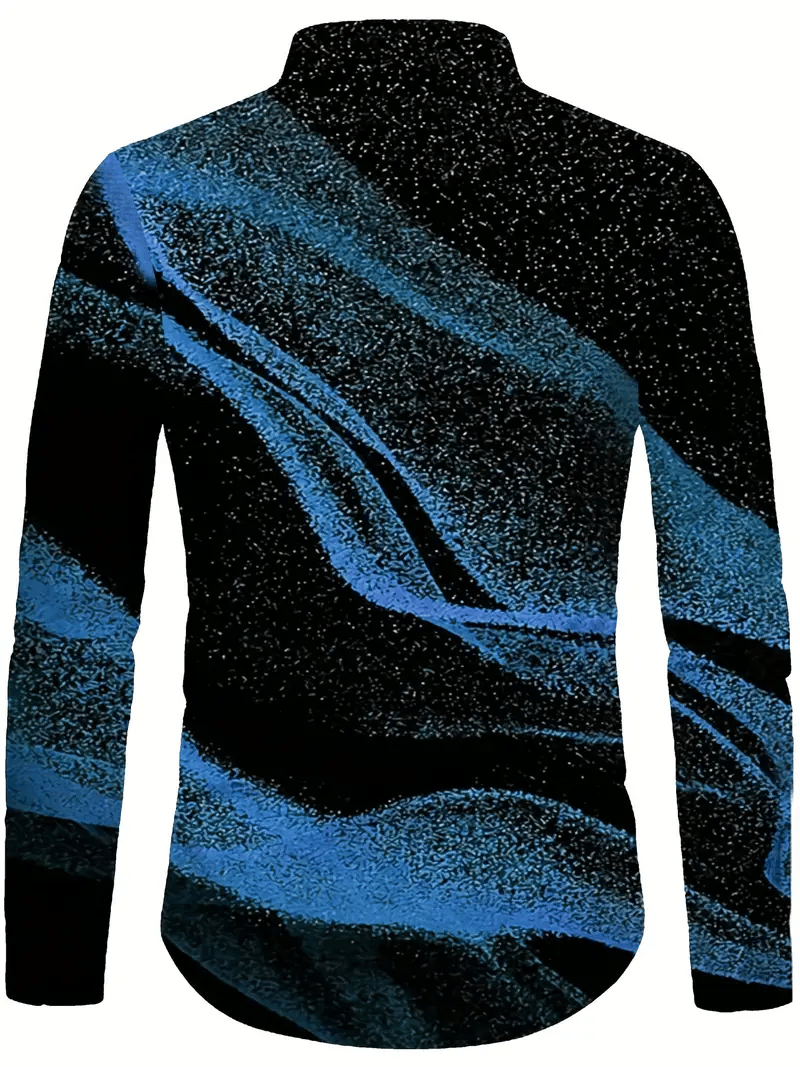 Camisa a cuadros ejecutivo de manga larga para hombre