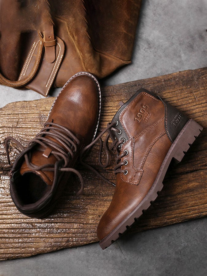 Botas casual cierre Lace-Up Martin