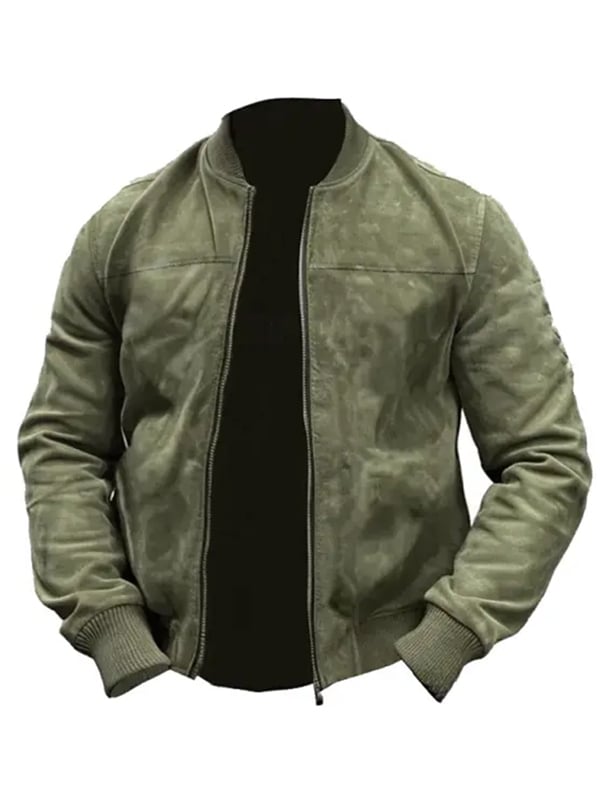 Chaqueta Western para exterior vintage Multi-bolsillo para hombre