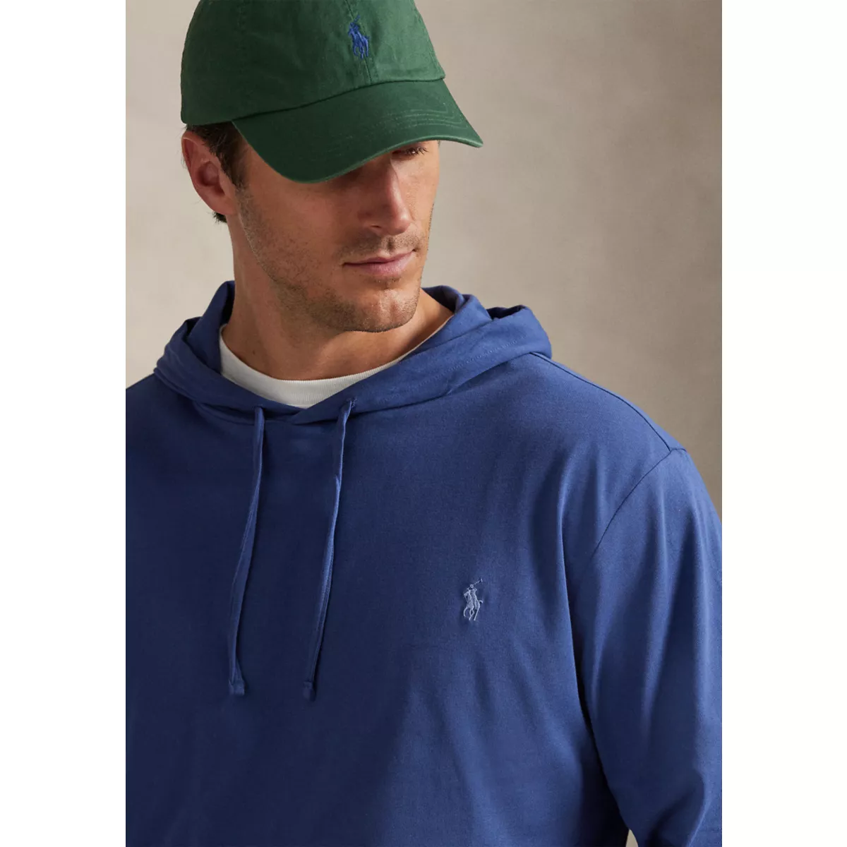 Big & Tall Jersey Hooded T-Shirt - 3