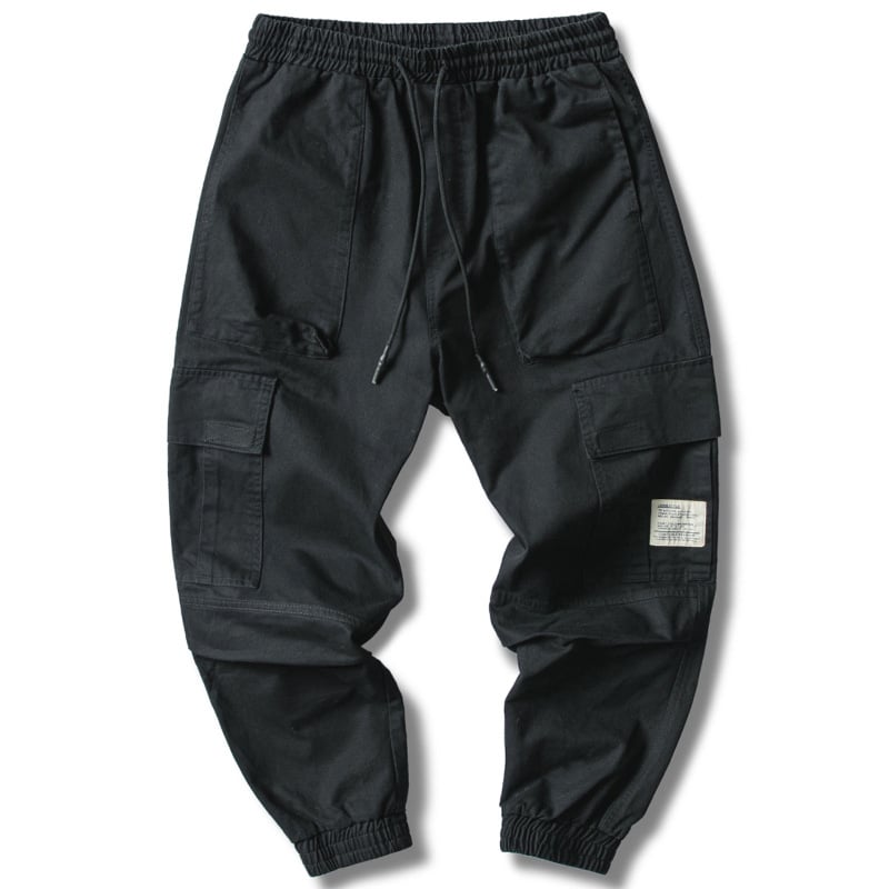 Pantalón retro Multi bolsillo Hip-hop Oversize Cargo