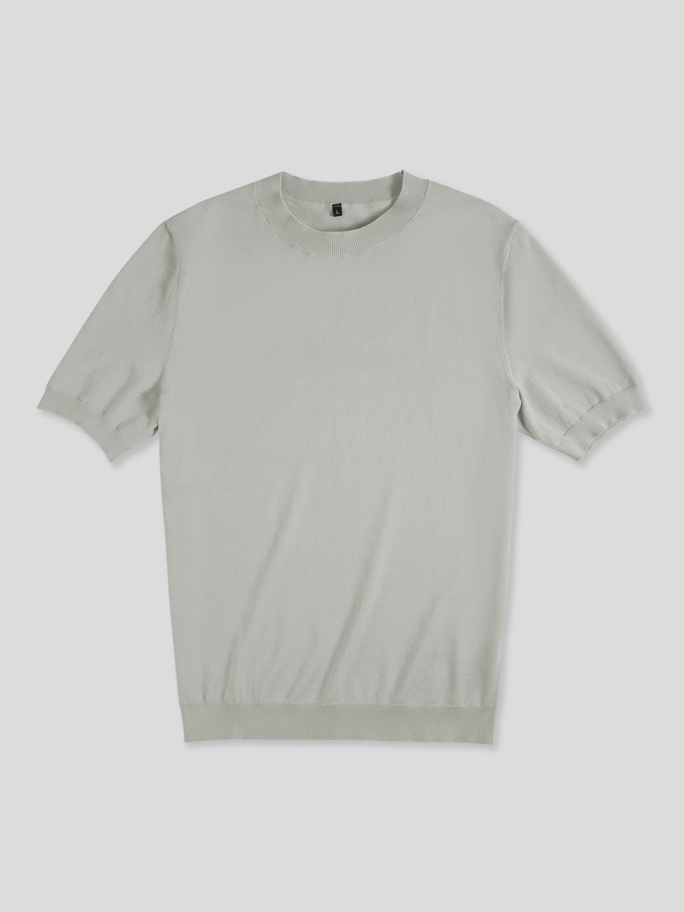 Camiseta Gentletejido de manga corta tejidoted