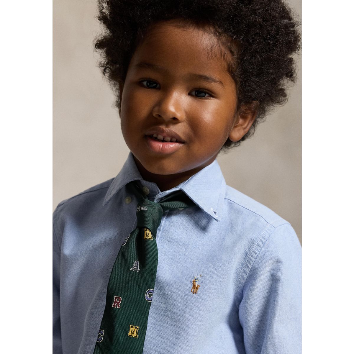 Boys 2-7 Cotton Oxford Shirt - 3