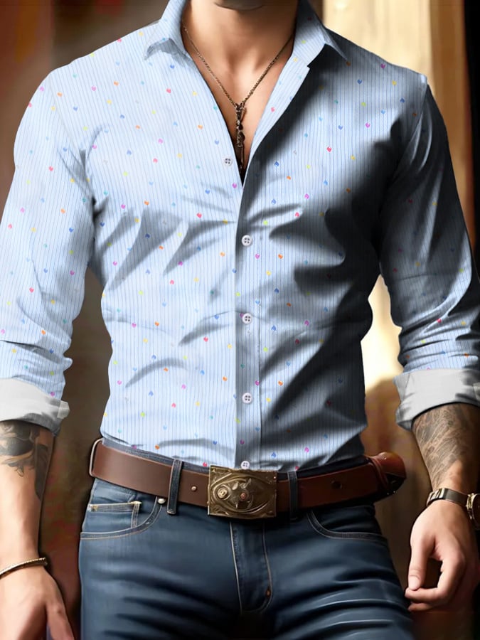 Camisa ejecutivo Style Simple para hombre