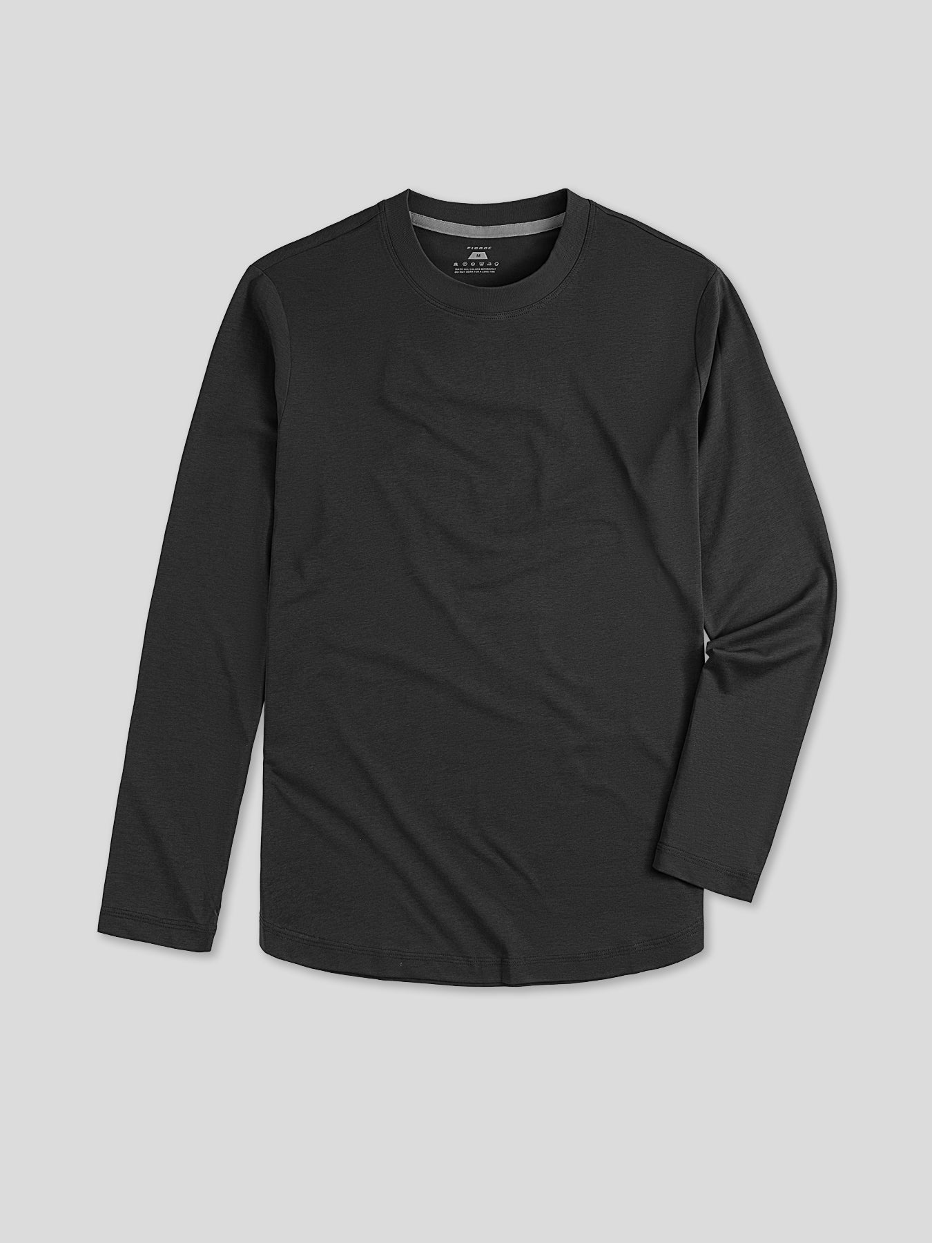 StaySmooth de corte entallado de manga larga Curve Hem Tee: 2024 New Colors