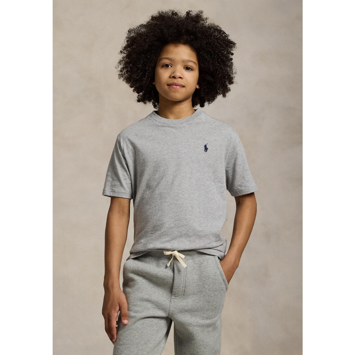 Boys 8-20 Cotton Jersey Crew Neck T-Shirt - 6