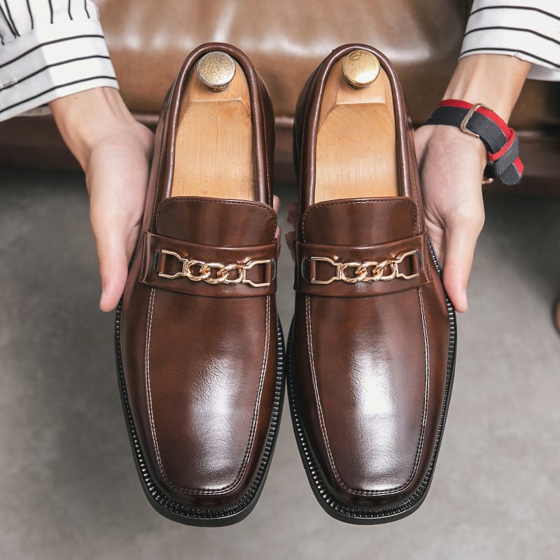 Mocasines ejecutivo casual suave Upper Outsole para hombre