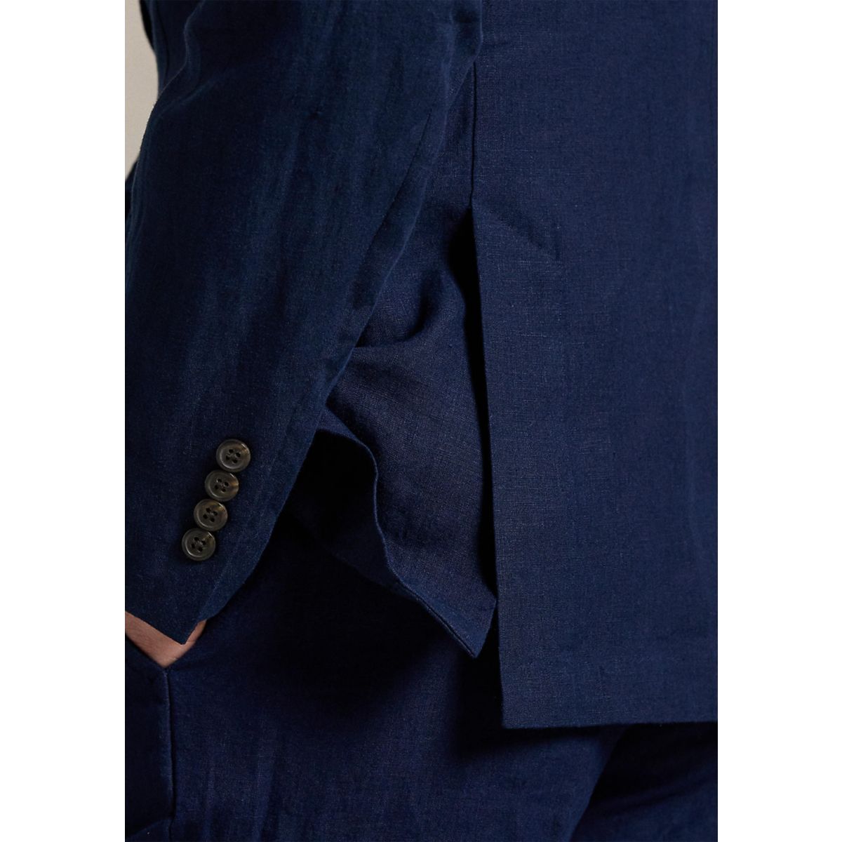 Polo Soft Modern Fit Linen Suit Jacket - 3
