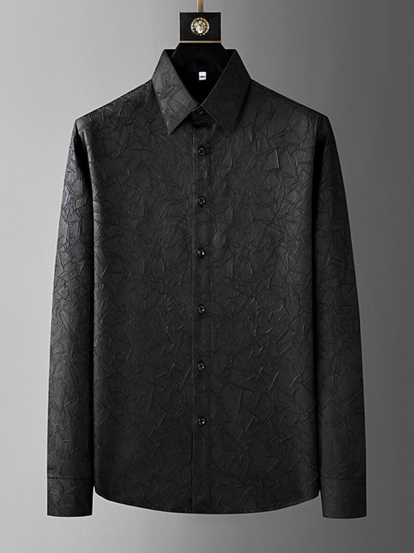 Camisa Light de lujo ejecutivo a rayas para hombre