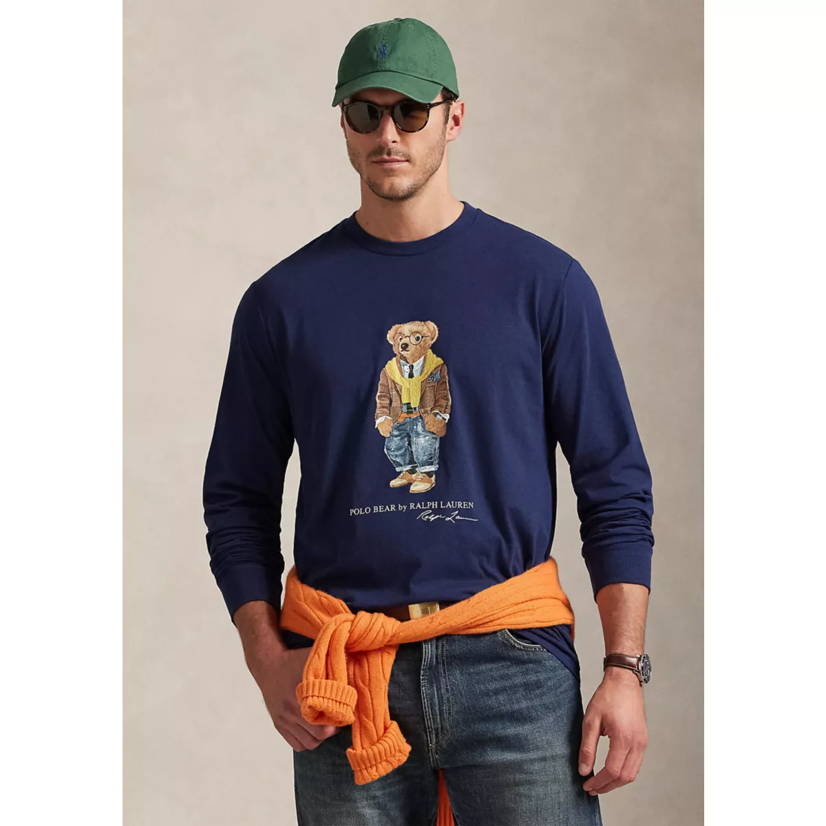 Big & Tall Polo Bear Jersey T-Shirt - 1