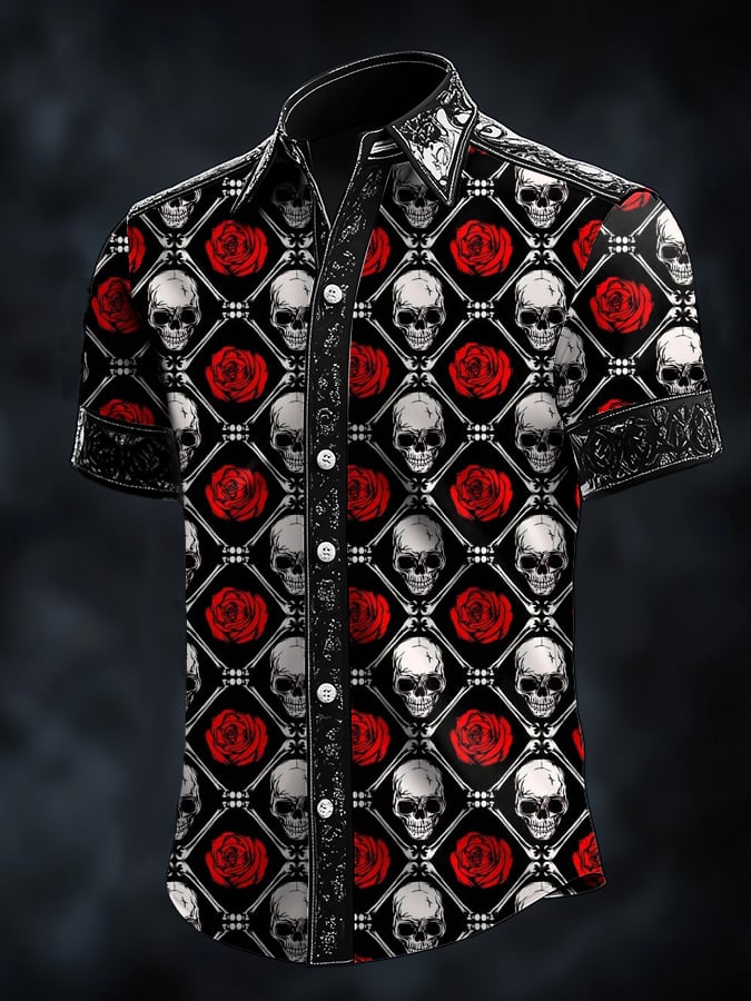 Skull Art Princamiseta para hombre