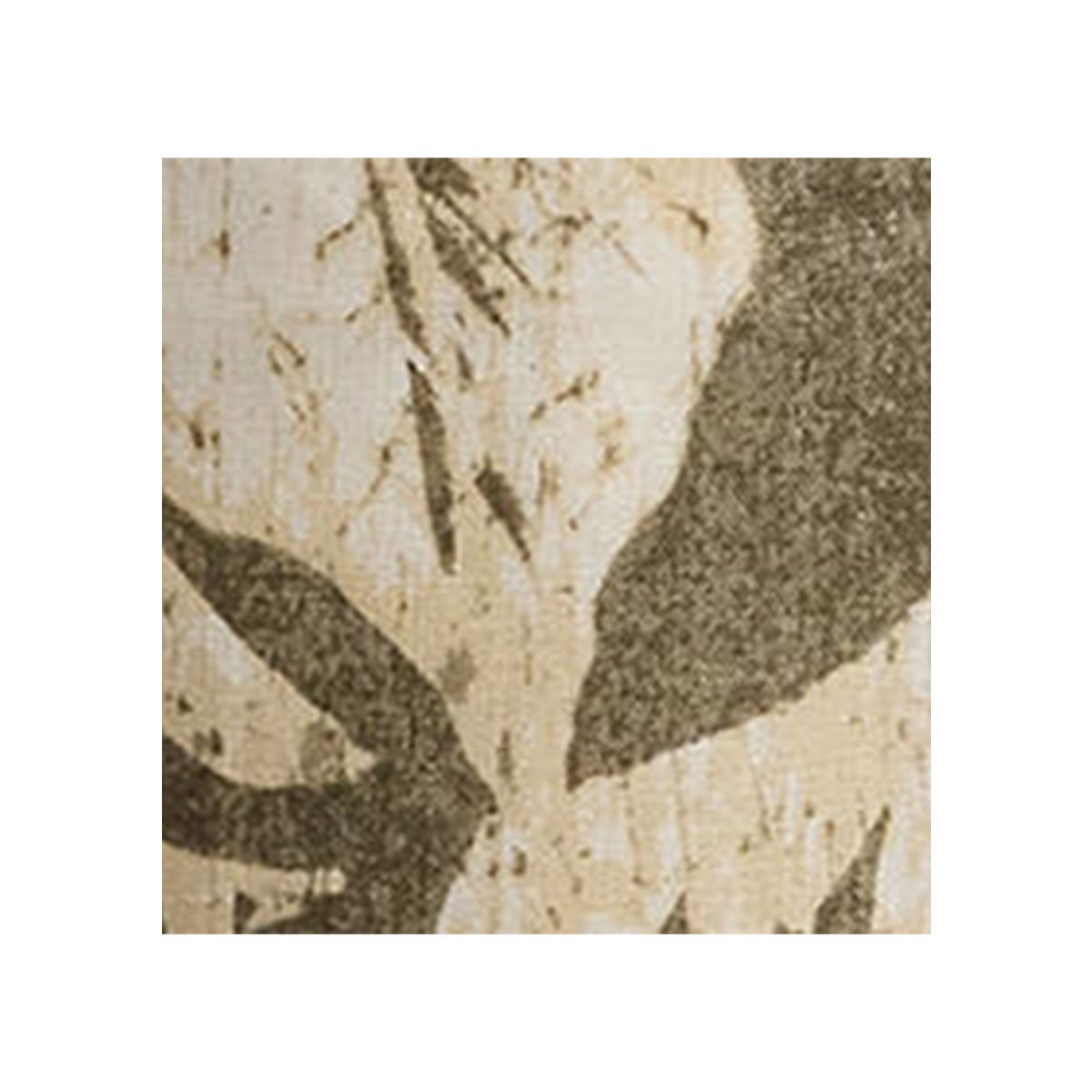 Petite Palm Frond Print Linen Wide Leg Pants - 5