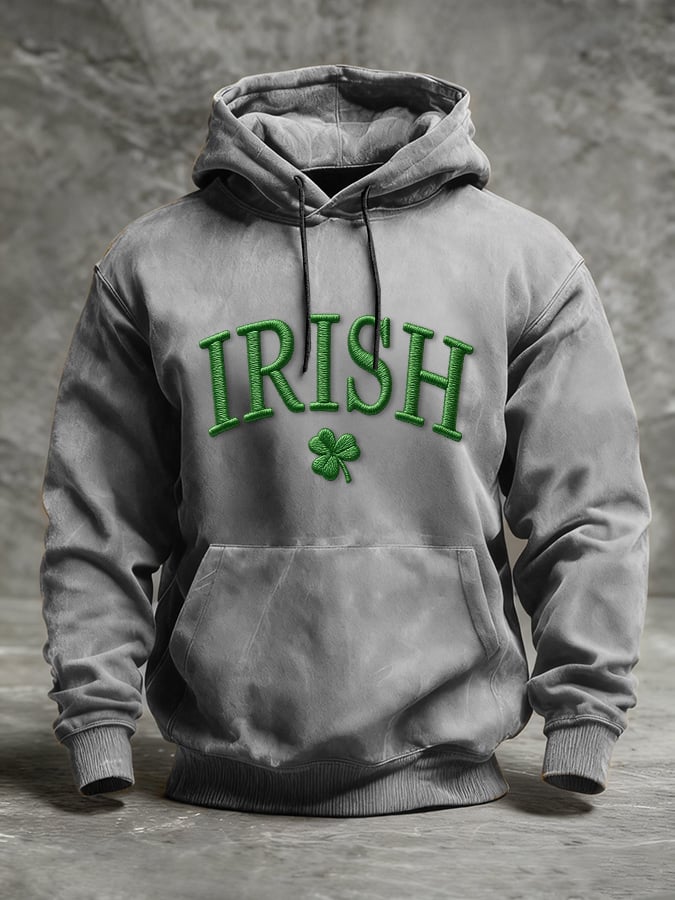 Sudadera casual St. Patrick's Day para hombre