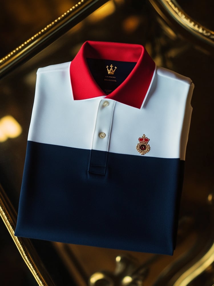 Camisa polo ejecutivo casual Button de manga corta para hombre