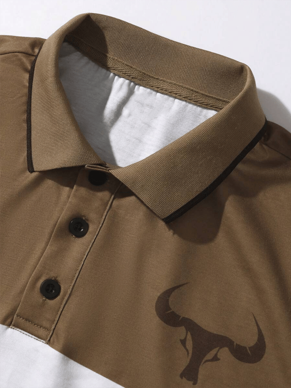Camisa casual ejecutivo de moda polos para hombre