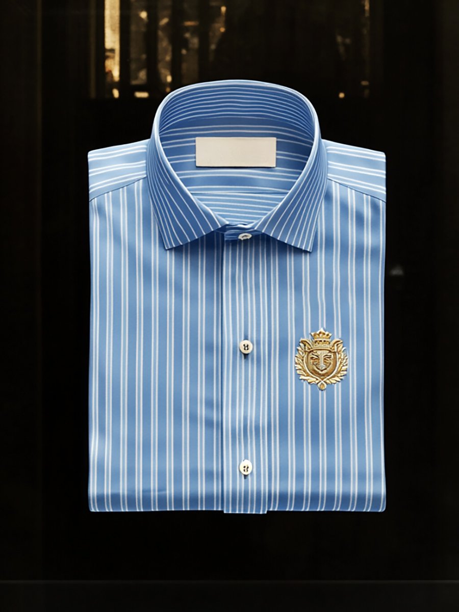 Camisa para exterior casual rayas de manga larga para hombre