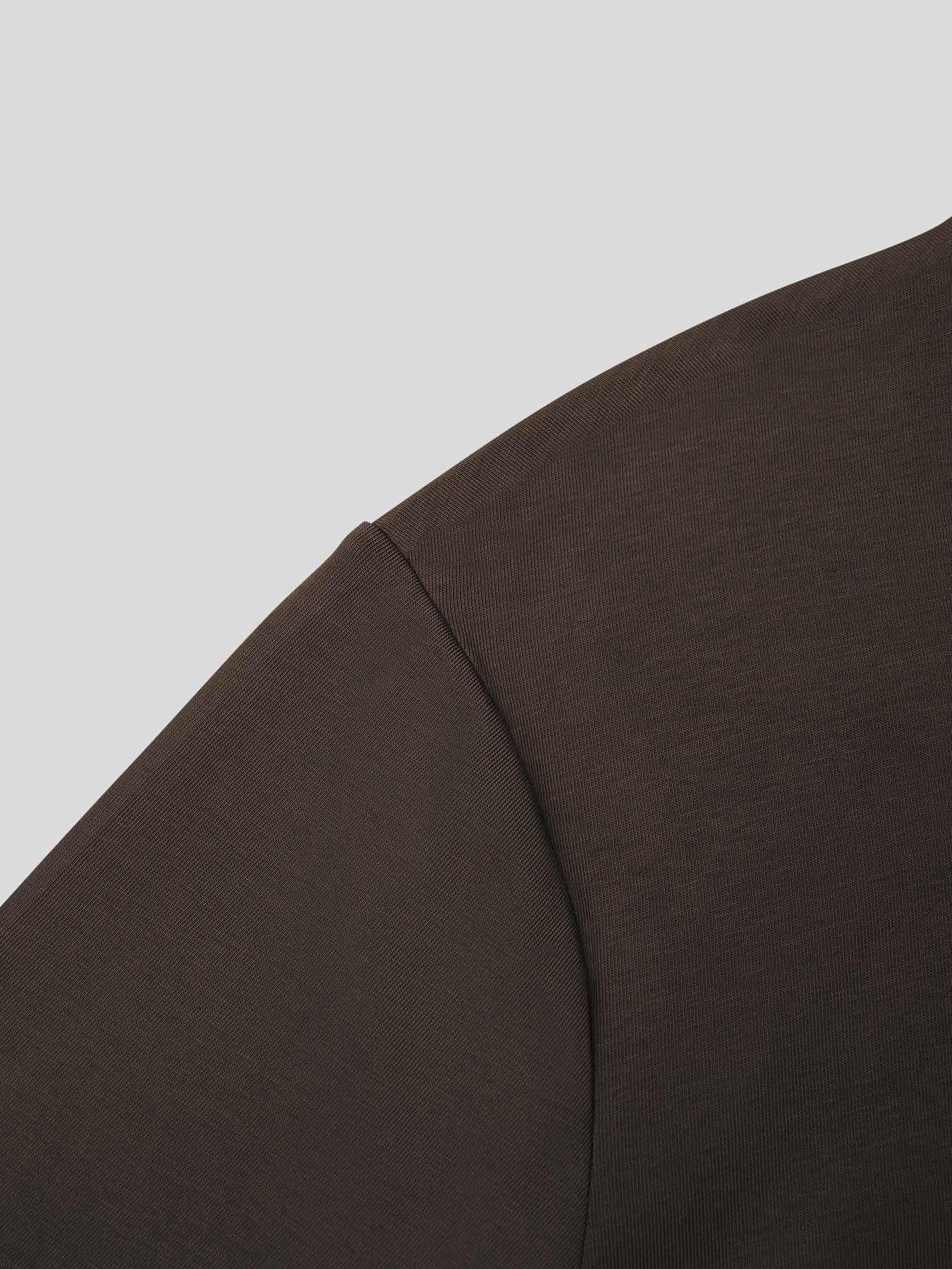 StaySmooth de manga larga Curve Hem Tee: de corte entallado