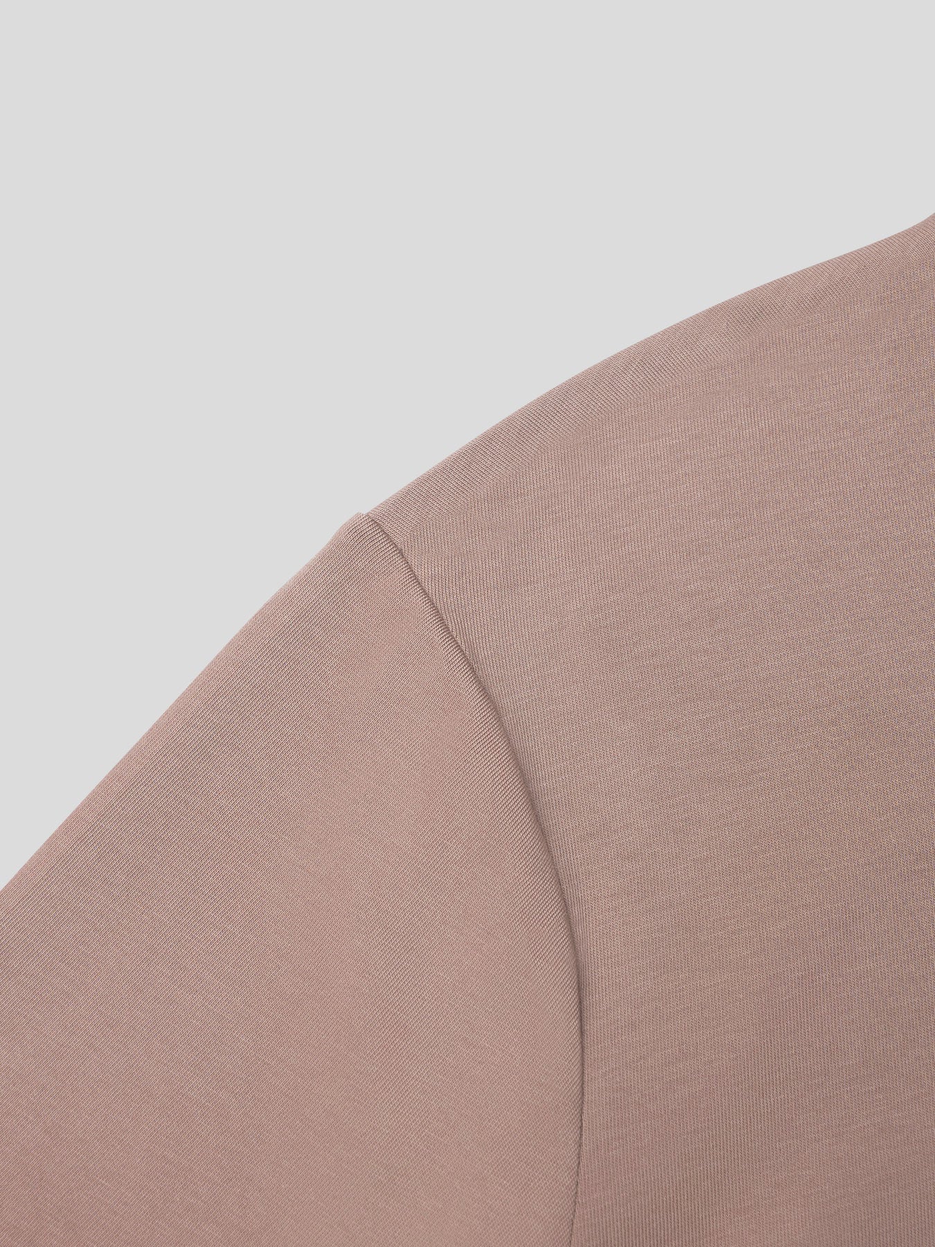 StaySmooth de manga larga Curve Hem Tee: de corte entallado