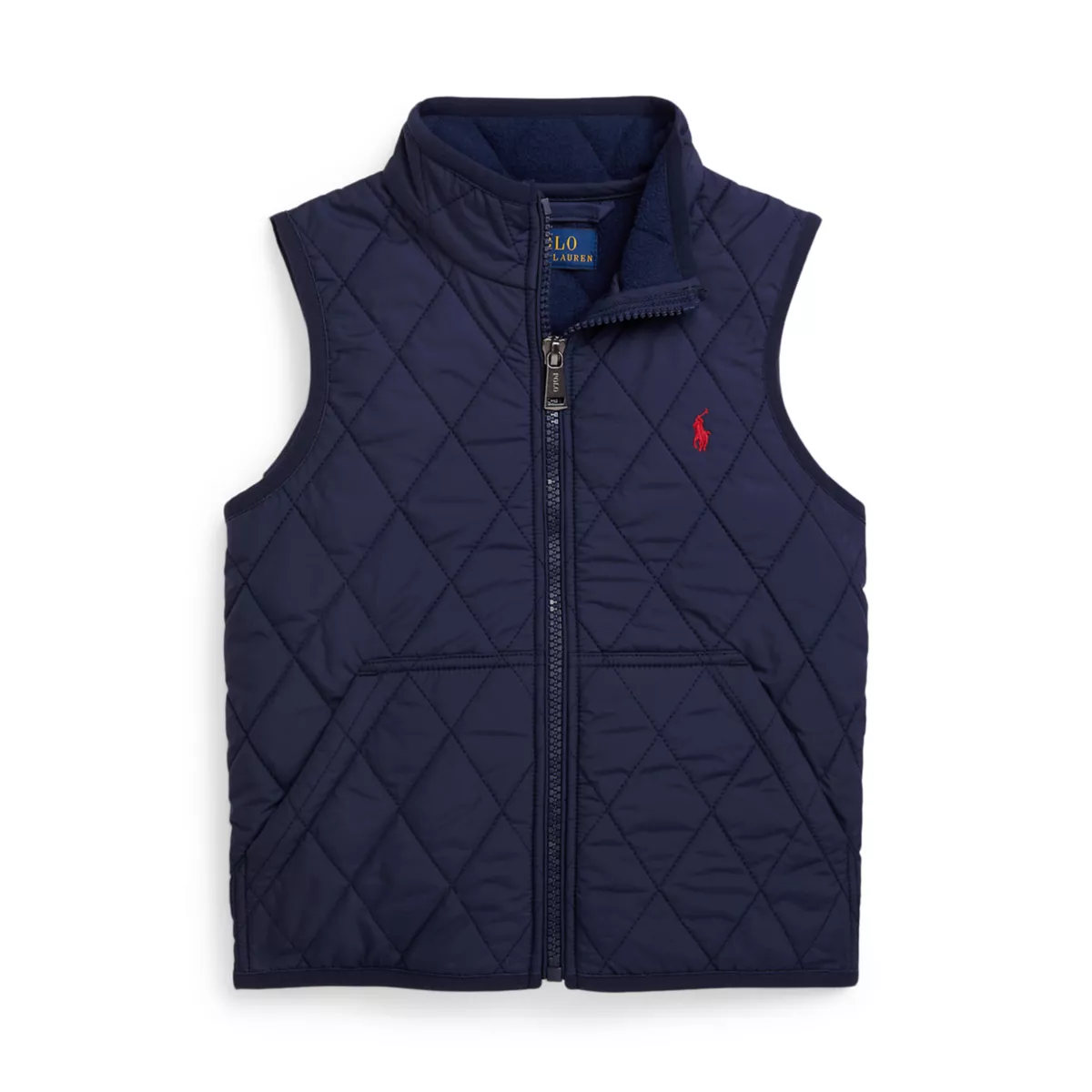 Boys 2-7 Fleece-Lined Quilted Vest - 1