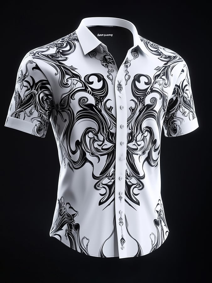 Camisa Dark Exquisite diseño para hombre