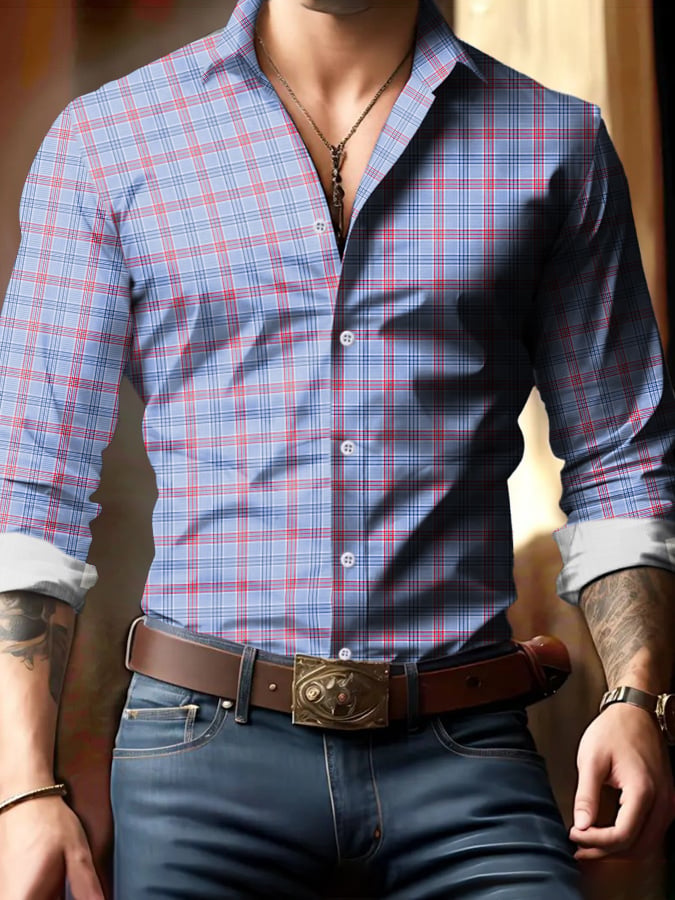 Camisa ejecutivo Style Simple para hombre