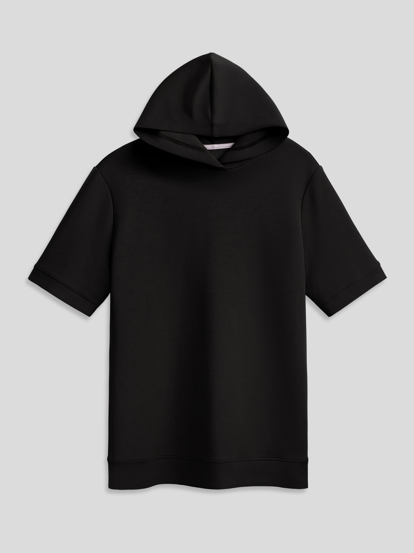 Sudadera Modal Blend de manga corta con gorrasucha