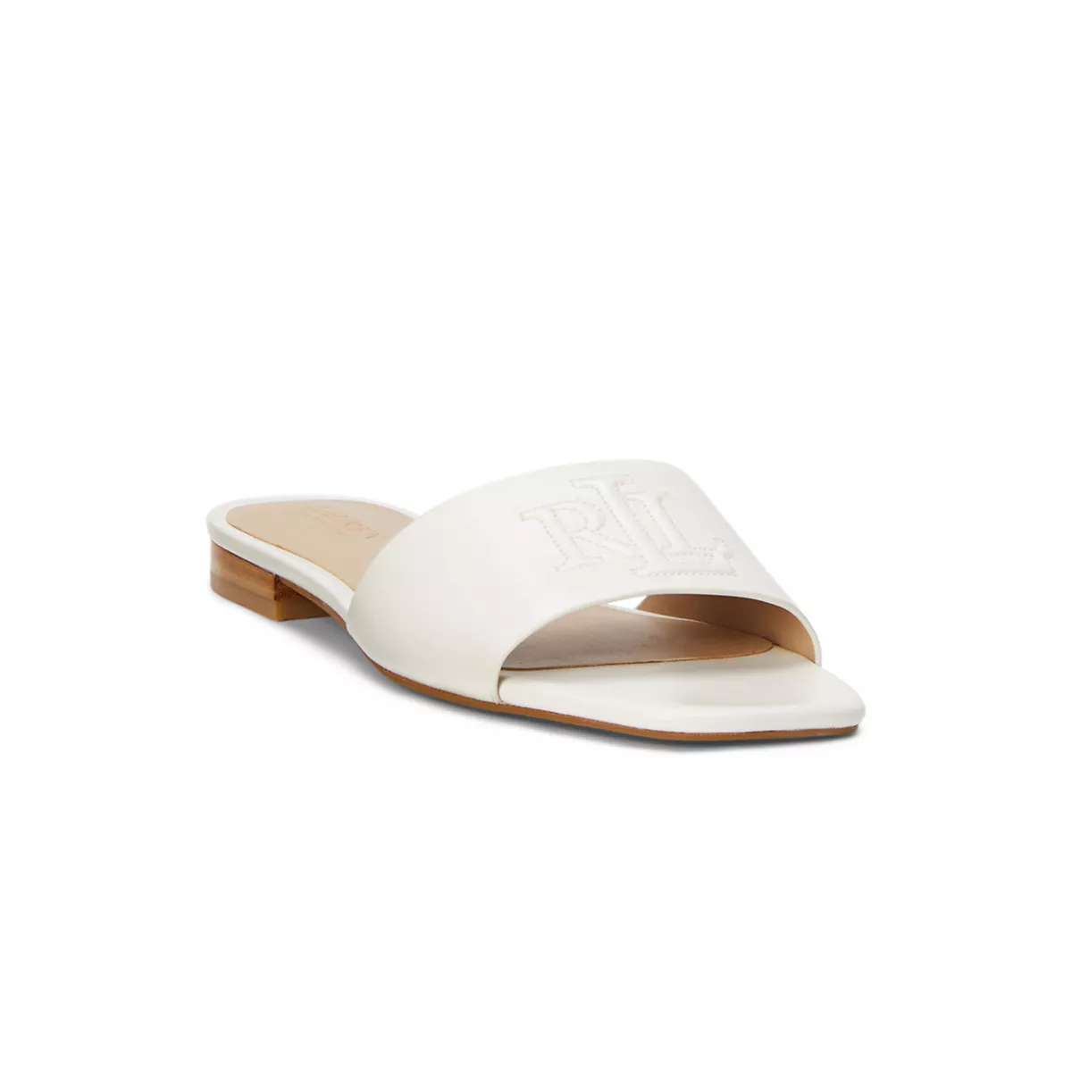 Everley Nappa Leather Slide Sandals - 6