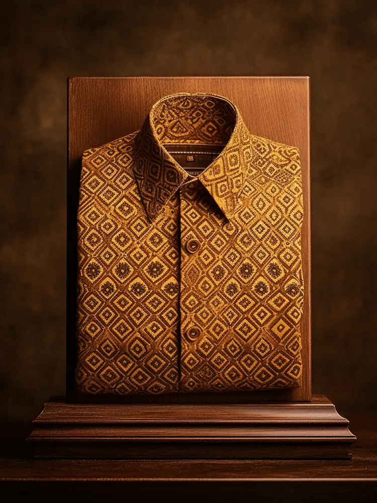 Camisa elegante Romantic de lujo de manga larga para hombre
