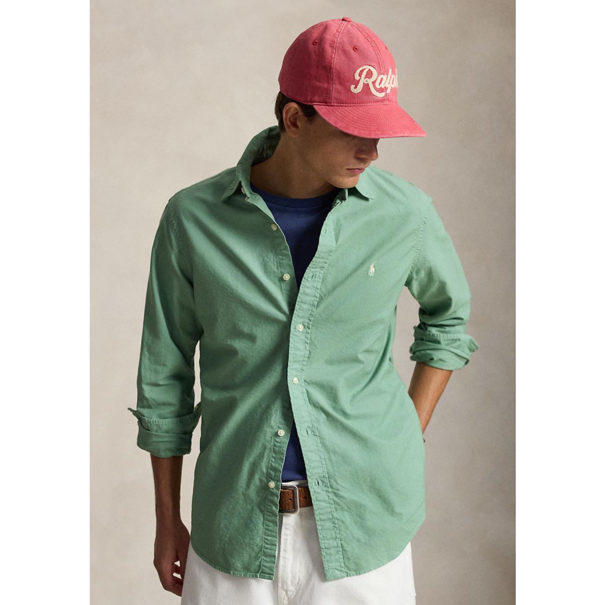 Garment-Dyed Oxford Shirt - 3