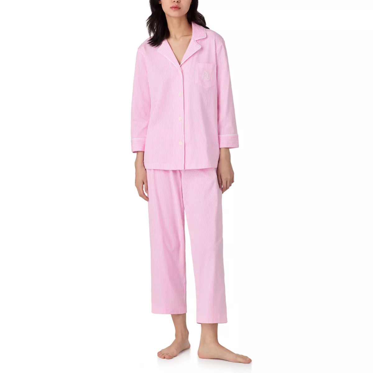 Knit Capri Pajama Set - 3