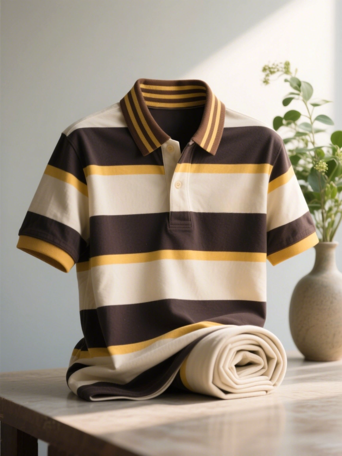 Camisa polo ejecutivo casual Button de manga corta para hombre