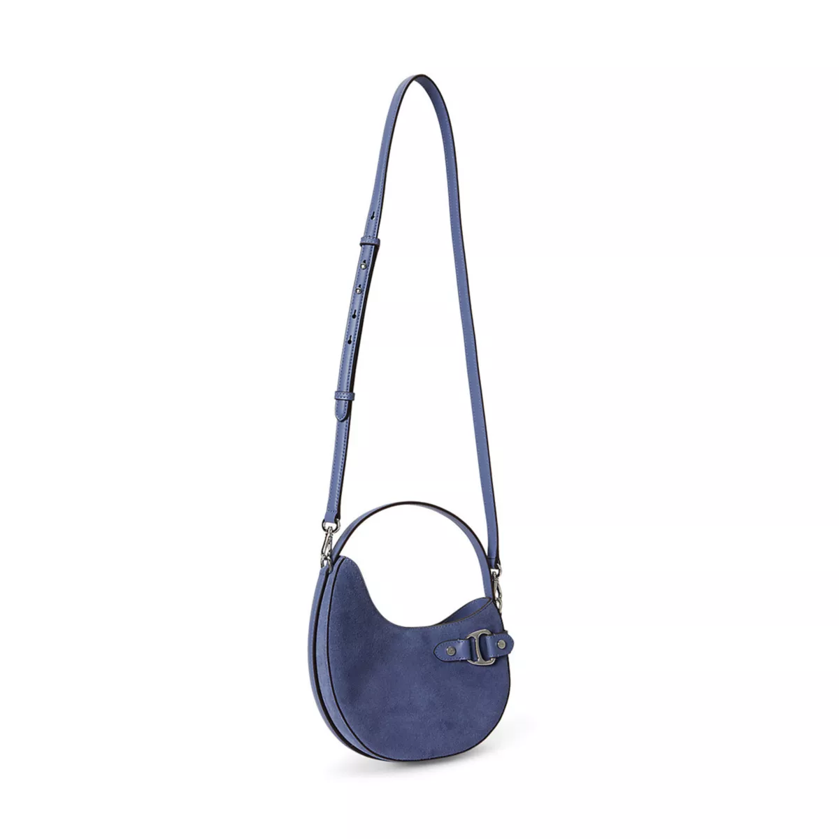 Suede Small Tasha Crossbody Bag - 4