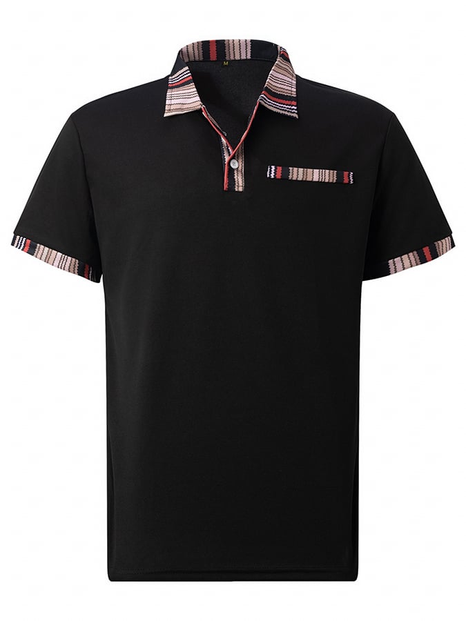Camisa polo de moda casual para hombre