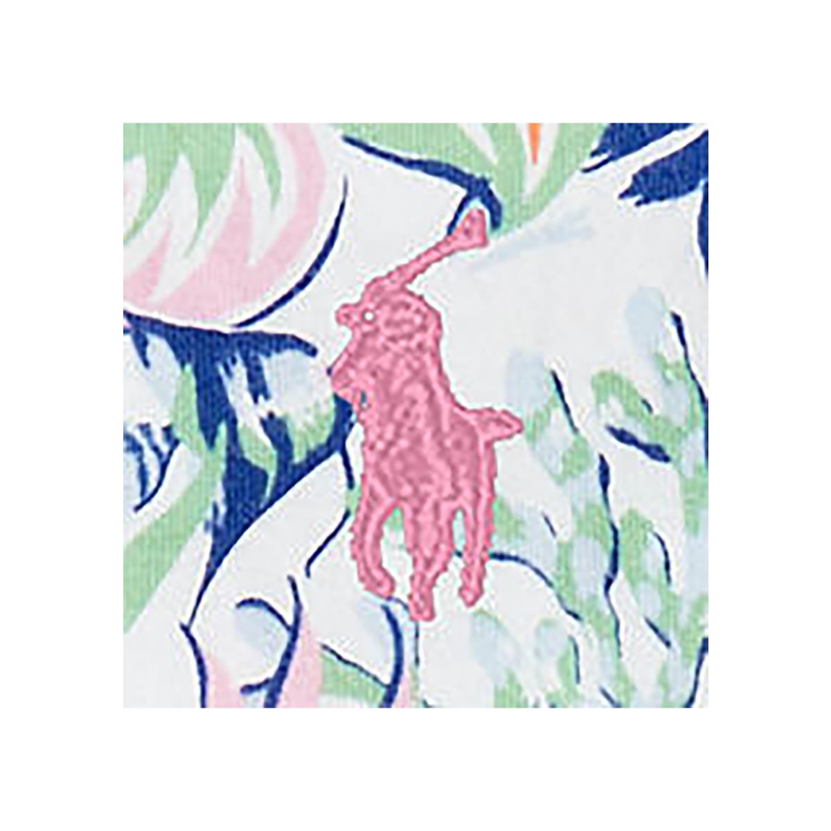 Girls 7-16 Tropical Print Ruffled Cotton Romper - 3
