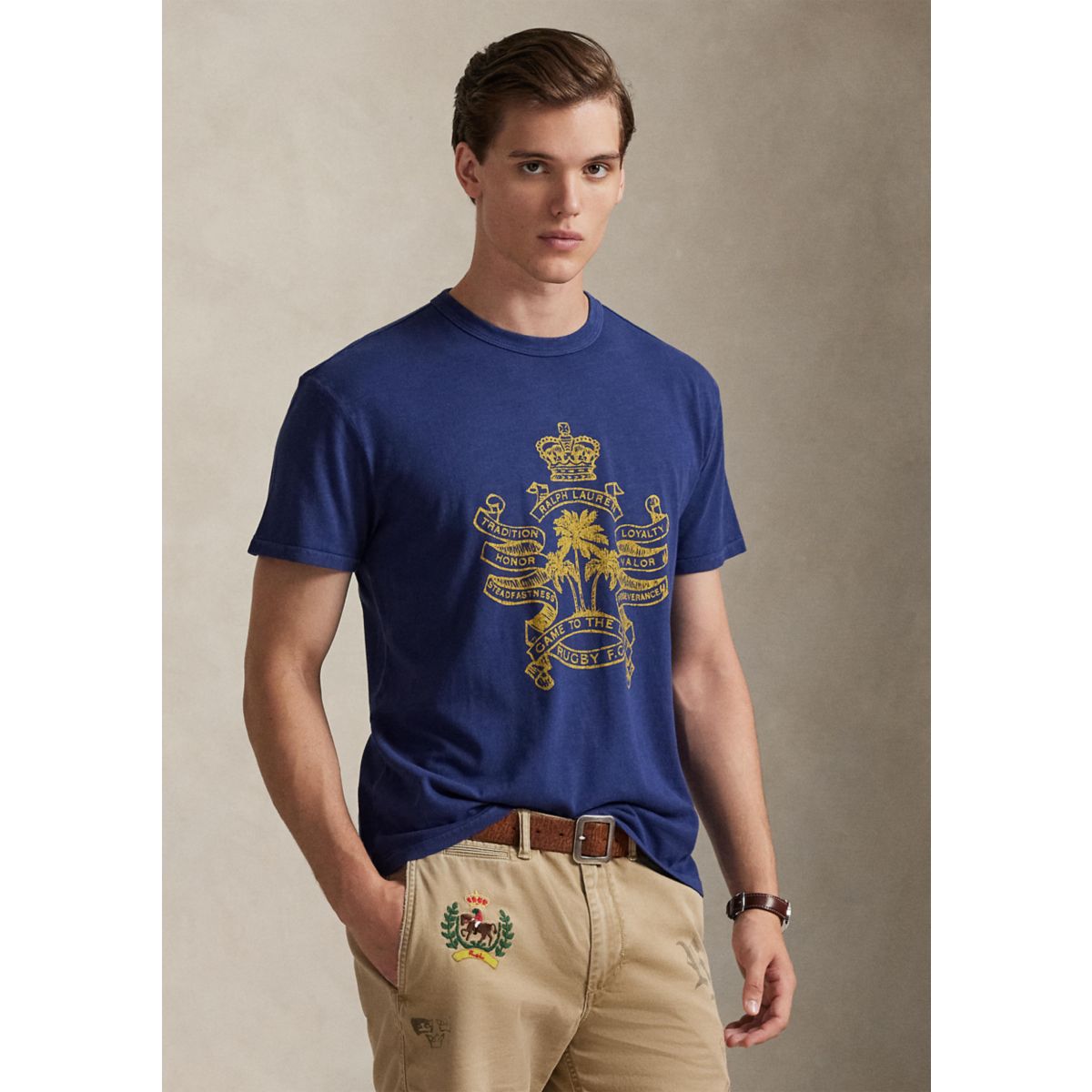 Classic Fit Jersey Graphic T-Shirt - 1