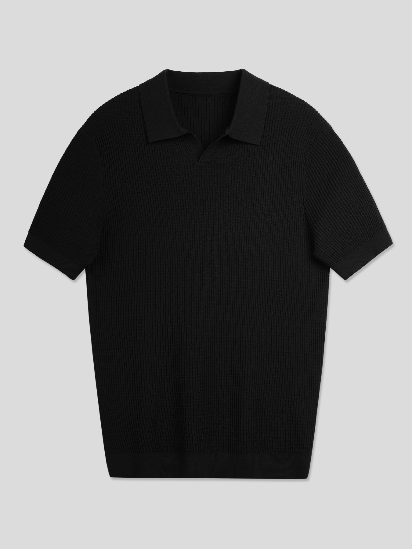 Flextejido Active tejidoted Buttonless Polo