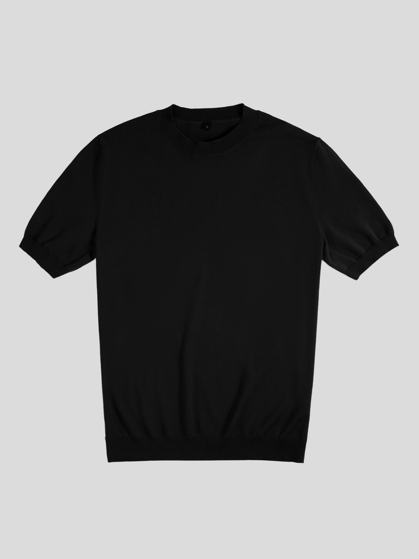 Camiseta Gentletejido de manga corta tejidoted