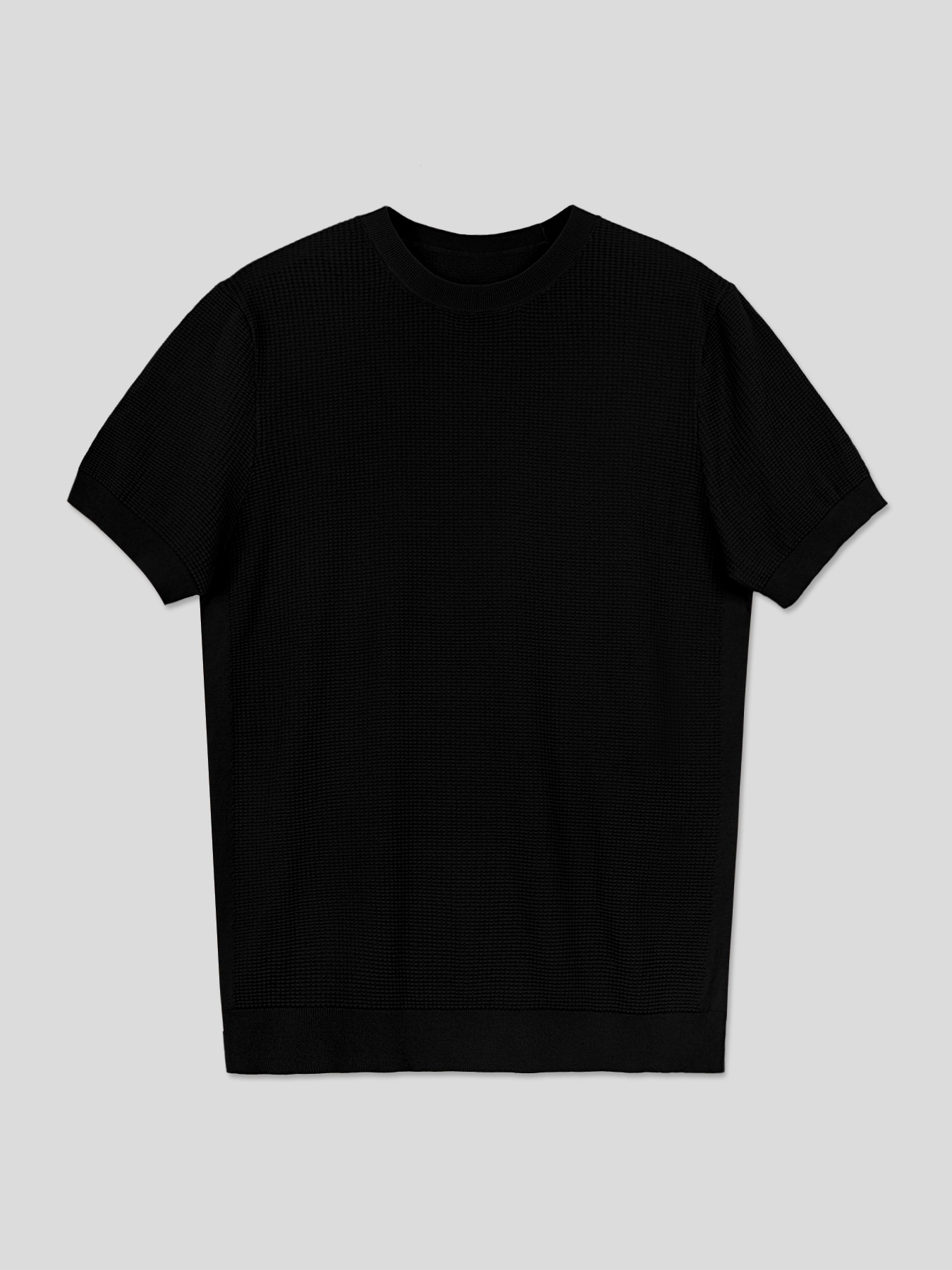 Camiseta Gentletejido Honeycomb de manga corta tejidoted