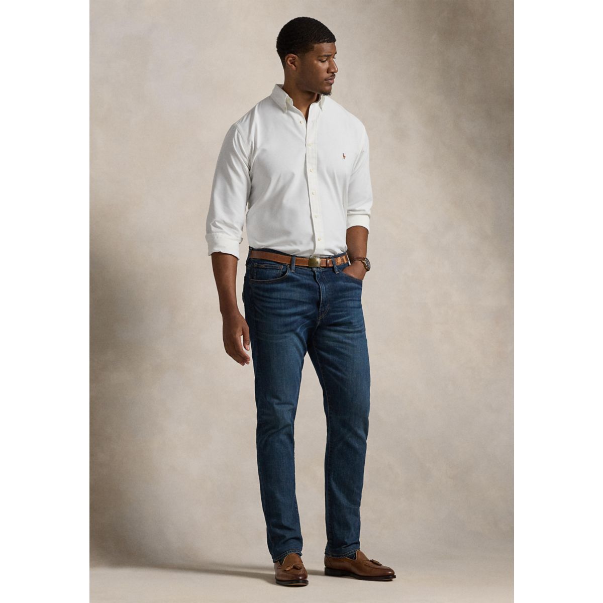 Big & Tall Performance Oxford Shirt - 4