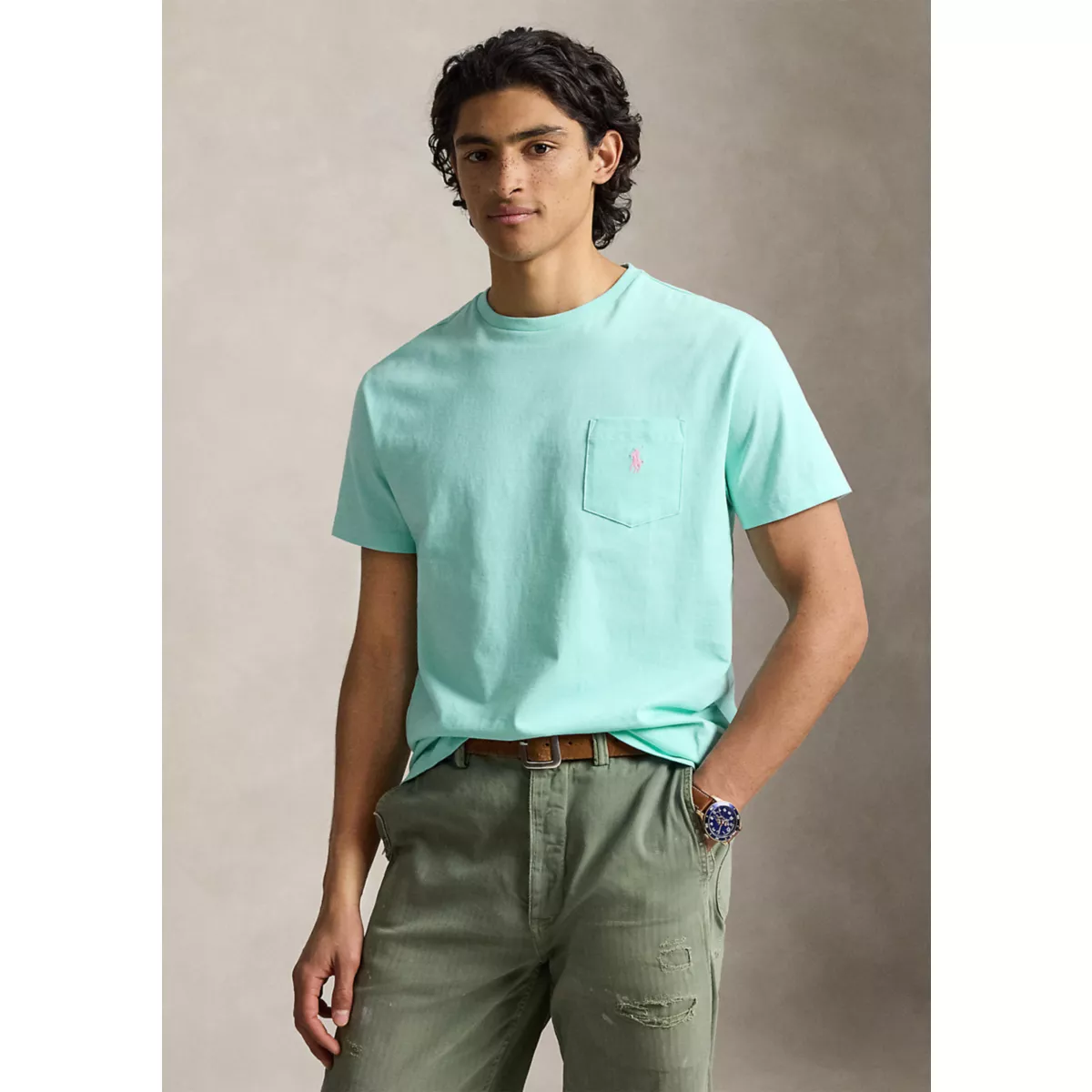 Classic Fit Jersey Pocket T-Shirt - 10