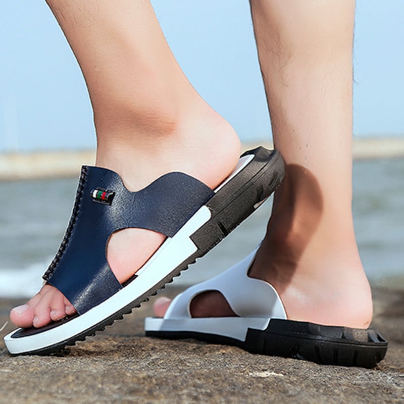 para hombre Summer de moda Outerwear Trend Personality Non-Slip Slippers
